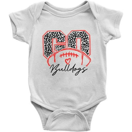 GKrepps Go Bulldogs Leopard Design Unisex Baby Bodysuits Short Sleeve One-Piece Romper
GKrepps Go Bulldogs Leopard Design Unisex Baby Bodysuits Short Sleeve One-Piece Romper