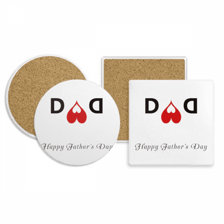 Happy Father Day Love Dad Forever Coaster Cup Mug Holder Absorbent Stone Cork Base Set
Happy Father Day Love Dad Forever Coaster Cup Mug Holder Absorbent Stone Cork Base Set