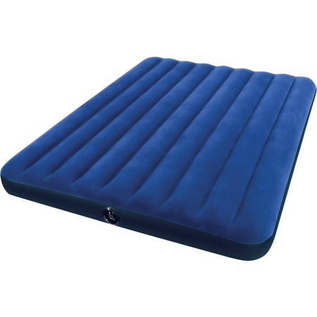 Intex Queen 8.75" Classic Downy Inflatable Airbed Mattress