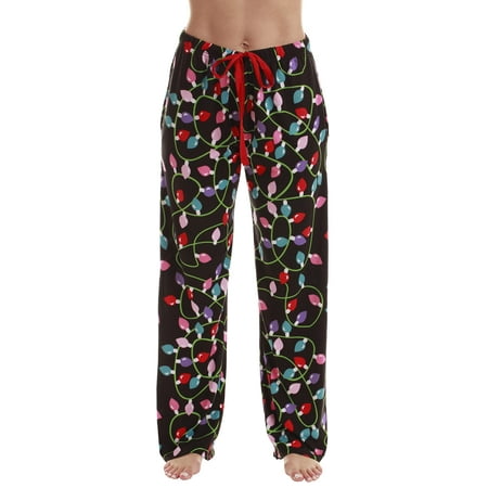 Just Love Fleece Pajama Pants for Women Sleepwear PJs (Black Xmas Lights - Hacci Fabric Medium)
Just Love Fleece Pajama Pants for Women Sleepwear PJs (Black Xmas Lights - Hacci Fabric Medium)