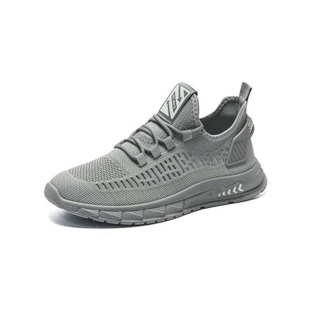 UKAP Men Athletic Shoes Lace Up Trainers Mesh Sneakers Fashion Casual Shoe Mens Sport Anti Slip Gray 8.5
UKAP Men Athletic Shoes Lace Up Trainers Mesh Sneakers Fashion Casual Shoe Mens Sport Anti Slip Gray 8.5