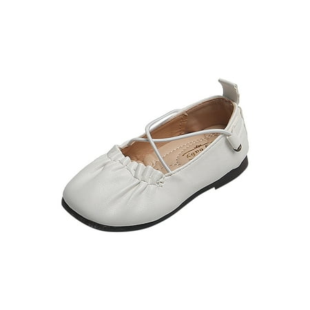 DNDKILG Toddler Baby Girl Boy Party School Wedding Leather First Walkers Shoes Flats Kids Dress Summer Crossed Strap Mary Jane White 18M-7Y 28
DNDKILG Toddler Baby Girl Boy Party School Wedding Leather First Walkers Shoes Flats Kids Dress Summer Crossed Strap Mary Jane White 18M-7Y 28
