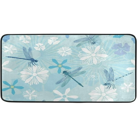 BESTKITTY Kitchen Mat Beautiful Dragonfly and Flowers Kitchen Rug Mat Anti-Fatigue Comfort Floor Mat Non Slip Oil Stain Resistant Easy to Clean Kitchen Rug Bath Rug Carpet
BESTKITTY Kitchen Mat Beautiful Dragonfly and Flowers Kitchen Rug Mat Anti-Fatigue Comfort Floor Mat Non Slip Oil Stain Resistant Easy to Clean Kitchen Rug Bath Rug Carpet