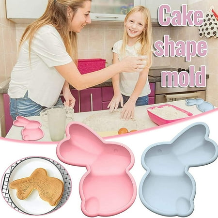 GROFRY Chocolate Mold Reusable Non-stick Silicone 3D Easter Rabbit Bunny Mould for Kitchen
GROFRY Chocolate Mold Reusable Non-stick Silicone 3D Easter Rabbit Bunny Mould for Kitchen
