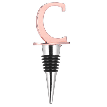 Bottle Wine Stopper Top Closer Seal with Monogrammed Letter in Brass Wine Preserver Decor Initial Stopper Birthday Wedding Bridal Party Favor for Guests C
Bottle Wine Stopper Top Closer Seal with Monogrammed Letter in Brass Wine Preserver Decor Initial Stopper Birthday Wedding Bridal Party Favor for Guests C
