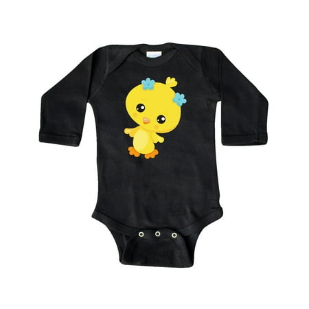 Inktastic Cute Little Chicken Chicken With Blue Flowers Gift Baby Girl Long Sleeve Bodysuit
Inktastic Cute Little Chicken Chicken With Blue Flowers Gift Baby Girl Long Sleeve Bodysuit