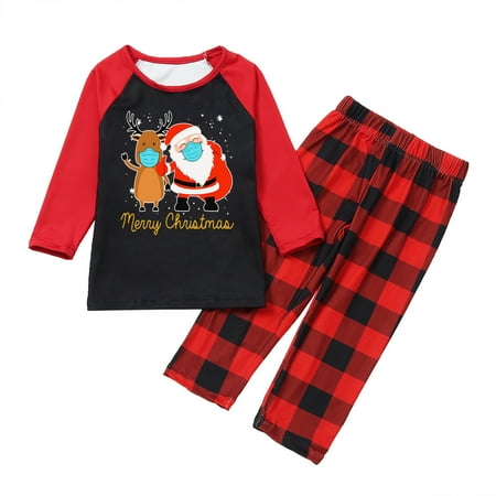Tangnade home pajamas Santa Claus Elk Loungewear Christmas Family Matching Pajamas Women Men Kids Sleepwear Kids Pajamas Black 8
Tangnade home pajamas Santa Claus Elk Loungewear Christmas Family Matching Pajamas Women Men Kids Sleepwear Kids Pajamas Black 8