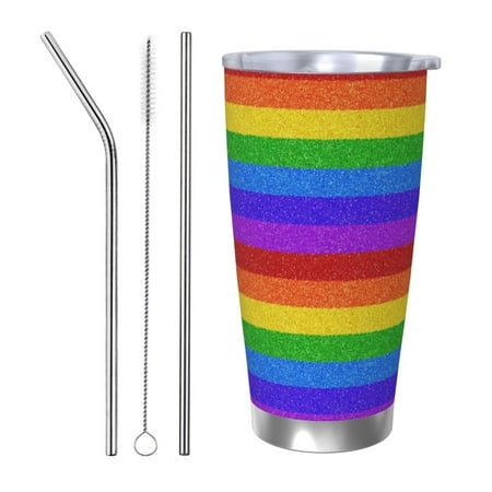 Junzan Colorful Glitter Rainbow for 20oz Stainless Steel Insulated Car Cup with Spillproof Lid - Insulated Coffee Mug Thermal Cup-Straw Three-piece Set
Junzan Colorful Glitter Rainbow for 20oz Stainless Steel Insulated Car Cup with Spillproof Lid - Insulated Coffee Mug Thermal Cup-Straw Three-piece Set