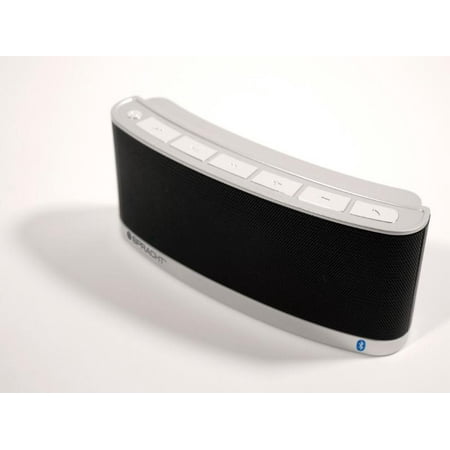 Spracht Blunote2.0 Speaker System - 10 W Rms - Portable - Battery Rechargeable - Wireless Speaker (s) - Black - Bluetooth - Usb - Wireless Audio Stream, Microphone, Passive Bass Radiators, (ws-4014)