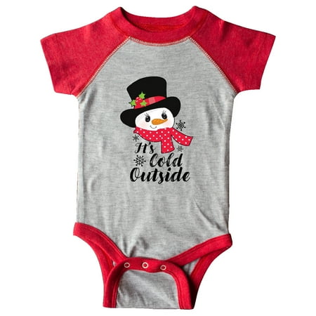 Inktastic It s Cold Outside with Cute Snowman and Snowflakes Gift Baby Boy or Baby Girl Bodysuit
Inktastic It s Cold Outside with Cute Snowman and Snowflakes Gift Baby Boy or Baby Girl Bodysuit