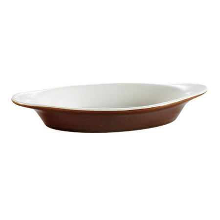 Bakeware Oval Welsh Rarebit Brown/American White 12 Oz. 10 Porcelain Assorted 4 packs
Bakeware Oval Welsh Rarebit Brown/American White 12 Oz. 10 Porcelain Assorted 4 packs