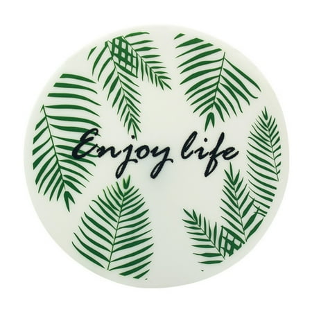Silicone Coasters - Cup Coasters for Indoor and Outdoor Perfect Durable Coaster for Tabletop Protection Anti Slip Suitable for All Drinks & Table Types -Green leaves
Silicone Coasters - Cup Coasters for Indoor and Outdoor Perfect Durable Coaster for Tabletop Protection Anti Slip Suitable for All Drinks & Table Types -Green leaves