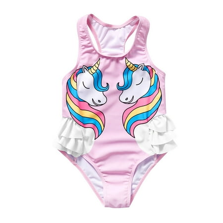 YJ.GWL Baby Girls Summer Swimsuit for Toddler Print Sleeveless Ruffle Swimwear One Piece Bathing Suits
YJ.GWL Baby Girls Summer Swimsuit for Toddler Print Sleeveless Ruffle Swimwear One Piece Bathing Suits