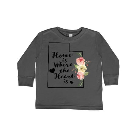 Inktastic Utah Home is Where The Heart is with Watercolor Floral Gift Toddler Toddler Girl Long Sleeve T-Shirt
Inktastic Utah Home is Where The Heart is with Watercolor Floral Gift Toddler Toddler Girl Long Sleeve T-Shirt