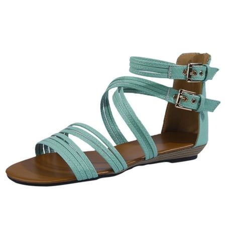 ForestYashe sandals for Women Fashion Women s Summer Buckle Strap Beach Open Toe Breathable Sandals Shoes Pu
ForestYashe sandals for Women Fashion Women s Summer Buckle Strap Beach Open Toe Breathable Sandals Shoes Pu