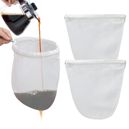 Ultra Fine Mesh Filter Bag With Zipper Food Grade Filter Bag Fine Mesh Strainers With Reinforced Frame And Sturdy Handle
Ultra Fine Mesh Filter Bag With Zipper Food Grade Filter Bag Fine Mesh Strainers With Reinforced Frame And Sturdy Handle