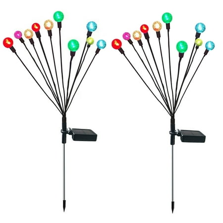 Vistreck 2 Packs 10-head Solar Swaying Firefly Lamps Intelligent Light Control Outdoor Waterproof Ground Plug Garden Decoration
Vistreck 2 Packs 10-head Solar Swaying Firefly Lamps Intelligent Light Control Outdoor Waterproof Ground Plug Garden Decoration