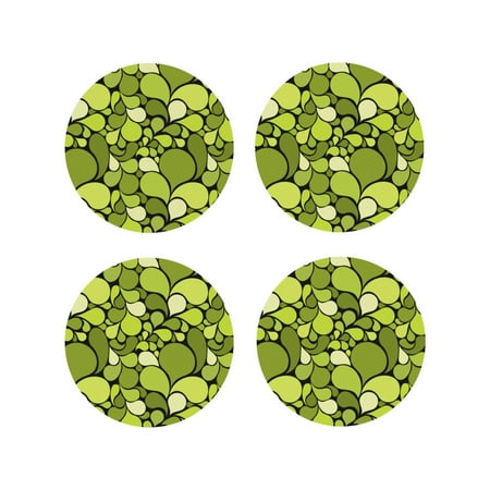 Leather Coasters with Heat-resistant for Drinks Green abstract pattern -标题2 Round Shape
Leather Coasters with Heat-resistant for Drinks Green abstract pattern -标题2 Round Shape