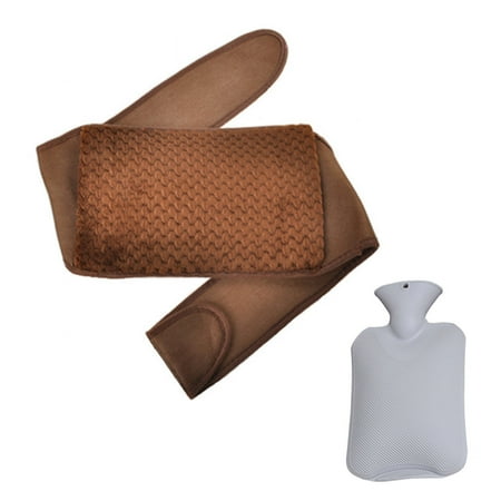 Rdeuod Hot Water Bottle Belt Set Rubber Hot Water Bottle To Relieve Pain And