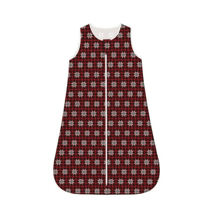 Yiaed Red Buffalo Plaid Merry Christmas Print Baby Sleep Sack Sleeveless Baby Sleeping Bag Toddler 2-Way Zipper Wearable Blanket for Infant Toddler Newborn-Medium
Yiaed Red Buffalo Plaid Merry Christmas Print Baby Sleep Sack Sleeveless Baby Sleeping Bag Toddler 2-Way Zipper Wearable Blanket for Infant Toddler Newborn-Medium