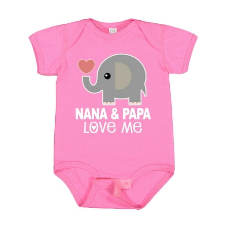 Inktastic Nana and Papa Love Me Grandbaby Gift Baby Boy or Baby Girl Bodysuit
Inktastic Nana and Papa Love Me Grandbaby Gift Baby Boy or Baby Girl Bodysuit