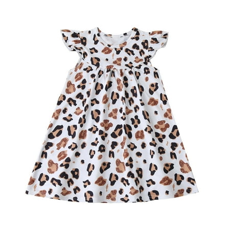 Fesfesfes Toddler Kids Baby Girls Sun Dress Leopard Print Fly Sleeve Princess Dress Party Dress On Sale
Fesfesfes Toddler Kids Baby Girls Sun Dress Leopard Print Fly Sleeve Princess Dress Party Dress On Sale