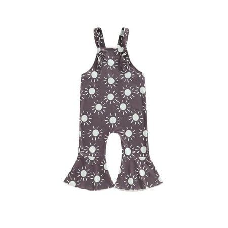 hirigin Toddler Kids Girls Overalls Sun Print Sleeveless Flare Pants Straps Jumpsuits Summer Casual One-Piece Clothes
hirigin Toddler Kids Girls Overalls Sun Print Sleeveless Flare Pants Straps Jumpsuits Summer Casual One-Piece Clothes
