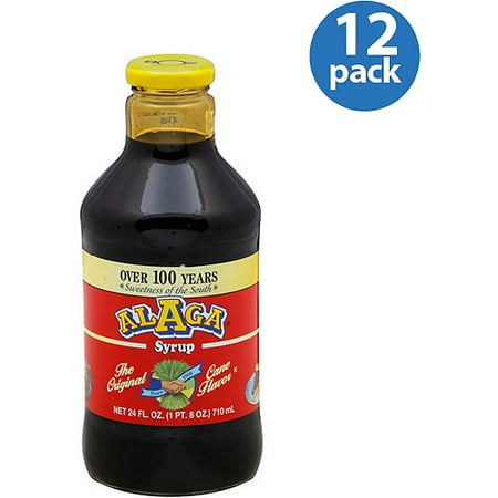 Alaga The Original Cane Flavor Syrup, 24 oz (Pack of 12)