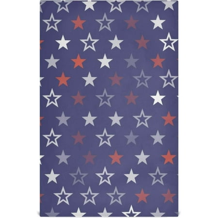 Hyjoy Patriotic Star Kitchen Dish Towel Set of 1 Super Absorbent Soft Drying Cloth Tea Bar Towels 28 x 18 Inch
Hyjoy Patriotic Star Kitchen Dish Towel Set of 1 Super Absorbent Soft Drying Cloth Tea Bar Towels 28 x 18 Inch