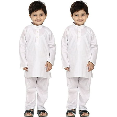 Royal Kurta Kid s Wear White Pure Cotton Kurta Pyjama Set
Royal Kurta Kid s Wear White Pure Cotton Kurta Pyjama Set