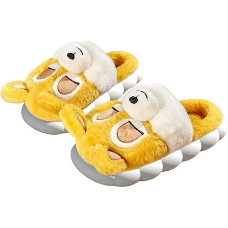 CebDs Cute Animal Slippers for Women Men Fluffy Faux Fur Soft Warm Anti-slip House Shoes Memory Foam Indoor Slippers
CebDs Cute Animal Slippers for Women Men Fluffy Faux Fur Soft Warm Anti-slip House Shoes Memory Foam Indoor Slippers