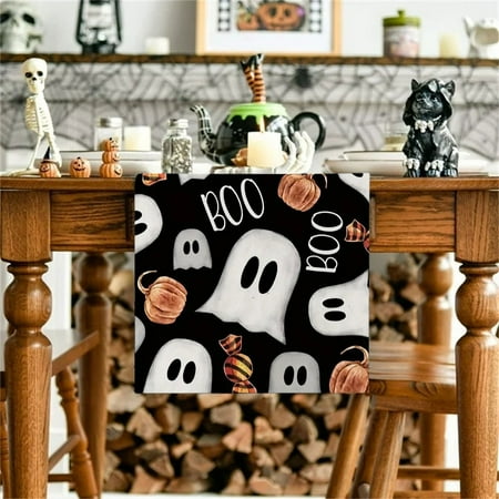 Saving! iHPH7 Halloween Party Table Decoration Fabric Table Runner Tablecloth Border Lace Border Ornament Table Cloth Seasonal Burlap Farmhouse Indoor Kitchen Dining Table Decorations for Home
Saving! iHPH7 Halloween Party Table Decoration Fabric Table Runner Tablecloth Border Lace Border Ornament Table Cloth Seasonal Burlap Farmhouse Indoor Kitchen Dining Table Decorations for Home