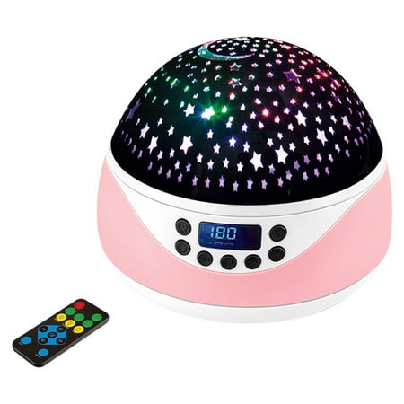 Alexsix Music Projection Lamp Baby Night Light with Timer Rotating Stars Night Light Projector for Kids Sleeps Helper Gift(Pink)
Alexsix Music Projection Lamp Baby Night Light with Timer Rotating Stars Night Light Projector for Kids Sleeps Helper Gift(Pink)