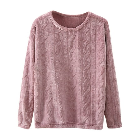 YWDJ Pajamas for Women Women Fashion Flannel Long Sleeve Thickened Plus Velvet Homewear Nightwear Pink M
YWDJ Pajamas for Women Women Fashion Flannel Long Sleeve Thickened Plus Velvet Homewear Nightwear Pink M