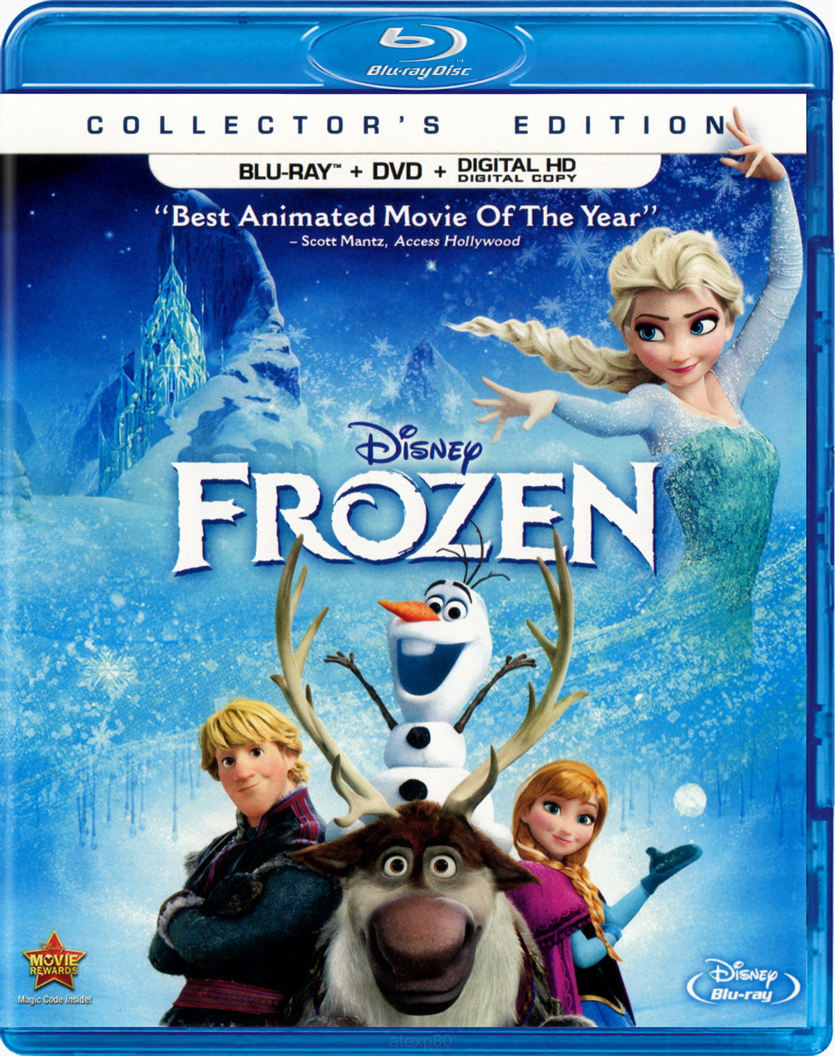 Walt Disney Blu Ray Covers Frozen Collector S Edition Walt Disney Photos