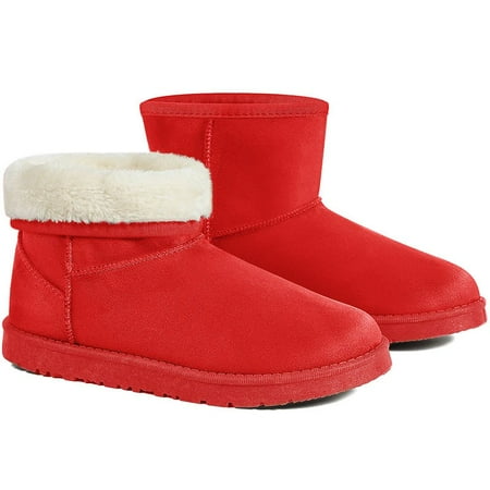 JOSINY Women‘s Autumn And Winter Fleece Cotton Shoes Waterproof Snow Boots White Short Cotton Boots
JOSINY Women‘s Autumn And Winter Fleece Cotton Shoes Waterproof Snow Boots White Short Cotton Boots