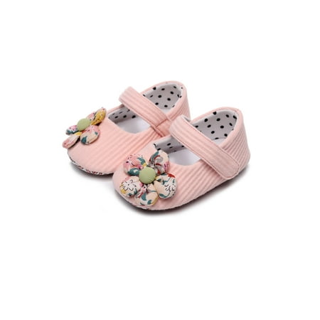 Wazshop Toddler Dress Shoes First Walker Flats Prewalker Mary Jane Breathable Soft Sole Princess Shoe Baby Girls Floral Comfortable Pink 6.5C
Wazshop Toddler Dress Shoes First Walker Flats Prewalker Mary Jane Breathable Soft Sole Princess Shoe Baby Girls Floral Comfortable Pink 6.5C