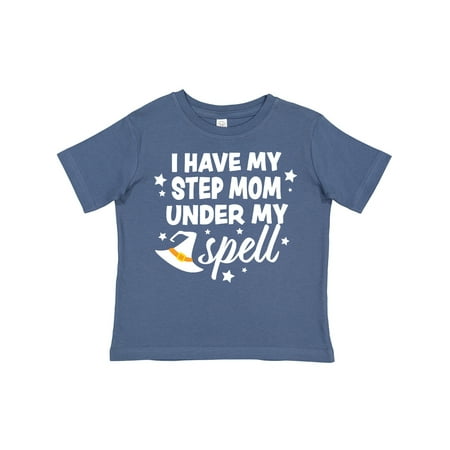 Inktastic I Have My Step Mom Under My Spell with Cute Witch Hat Gift Toddler Boy or Toddler Girl T-Shirt
Inktastic I Have My Step Mom Under My Spell with Cute Witch Hat Gift Toddler Boy or Toddler Girl T-Shirt