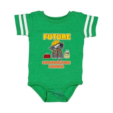Inktastic Future Construction Worker with Cute Baby Elephant Gift Baby Boy or Baby Girl Bodysuit
Inktastic Future Construction Worker with Cute Baby Elephant Gift Baby Boy or Baby Girl Bodysuit