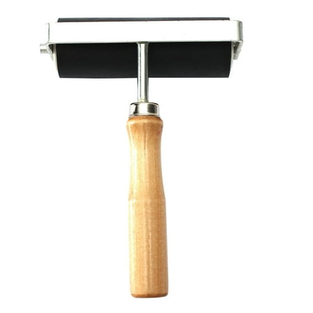 10cm Heavy Duty Hard Rubber Printing Inks Lino Brayer Art Craft Tool