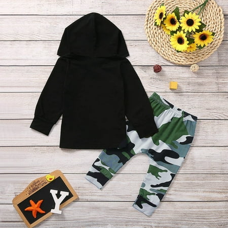 Yubatuo Toddler Kids Baby Boy Letter Hoodie T Shirt Tops+ Pants Outfits Clothes SetCamouflage100
Yubatuo Toddler Kids Baby Boy Letter Hoodie T Shirt Tops+ Pants Outfits Clothes SetCamouflage100
