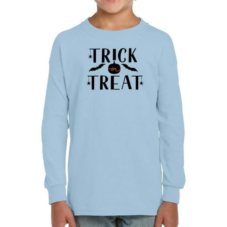 Trick O Treat Halloween Quote. Long Sleeve Toddler -Image by Shutterstock 5 Toddler
Trick O Treat Halloween Quote. Long Sleeve Toddler -Image by Shutterstock 5 Toddler