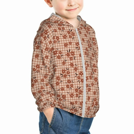 Uemuo fall flower plaid Pattern Rash Guard for Boys Girls Long Sleeve Swim Shirts UPF 50+ UV Sun Protection Hooded Fishing Shirt with Pocket for Kid-2 Years
Uemuo fall flower plaid Pattern Rash Guard for Boys Girls Long Sleeve Swim Shirts UPF 50+ UV Sun Protection Hooded Fishing Shirt with Pocket for Kid-2 Years