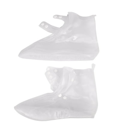 1 Pair Waterproof Protector Shoes Cases Unisex Buckle Rain Shoes Covers High-Top Anti-Slip Thicken Rain Shoes Boot Cover White 40-41
1 Pair Waterproof Protector Shoes Cases Unisex Buckle Rain Shoes Covers High-Top Anti-Slip Thicken Rain Shoes Boot Cover White 40-41