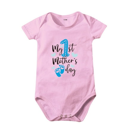 QIPOPIQ Clearance Baby Girl Clothes Infant Summer Toddler Boys Letter Print T-Shirt Short Sleeve Onesie Bodysuit
QIPOPIQ Clearance Baby Girl Clothes Infant Summer Toddler Boys Letter Print T-Shirt Short Sleeve Onesie Bodysuit