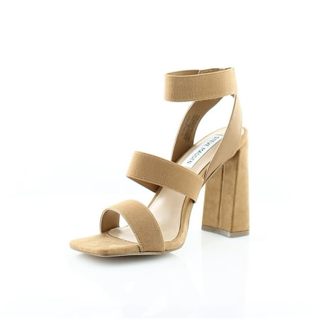 Steve Madden National Women s Heels Camel Fabric Size 7.5 M