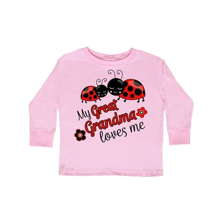 Inktastic My Great Grandma Loves Me with Cute Ladybugs Gift Toddler Boy or Toddler Girl Long Sleeve T-Shirt
Inktastic My Great Grandma Loves Me with Cute Ladybugs Gift Toddler Boy or Toddler Girl Long Sleeve T-Shirt