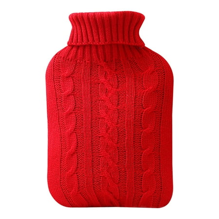 2000ML Knitted Bag Hot Water Bottle Hand Warmer Winter Warm Water Bag Water Filling Hot Water Bag Red
2000ML Knitted Bag Hot Water Bottle Hand Warmer Winter Warm Water Bag Water Filling Hot Water Bag Red