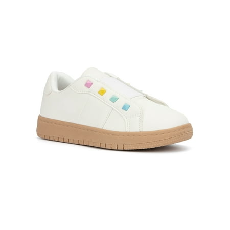 Olivia Miller Girls Marshmallow Party Sneaker