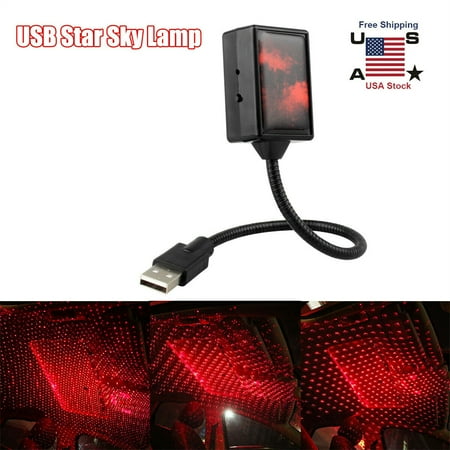 USB Star Night Light Romantic Auto Roof Lights Adjustable USB Night Light for Bedroom Car Party Ceiling and More - Plug and Play Red
USB Star Night Light Romantic Auto Roof Lights Adjustable USB Night Light for Bedroom Car Party Ceiling and More - Plug and Play Red
